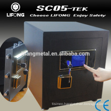 High security safe box with electronic locking system